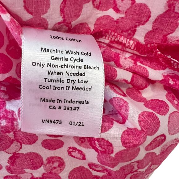 Women's Talbots x Miraclesuit Beach Shirt Playful Dot Size Extra Small - Picture 5 of 6